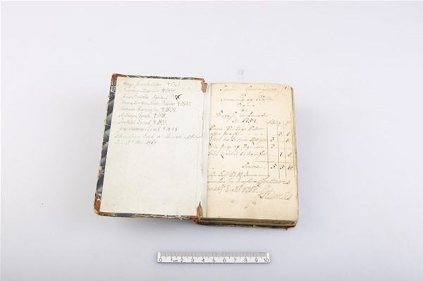 Bog. Håndskrevet regnskabsbog: 'Kontinuaria', Tommerup og Brylle, 1754 - 1876